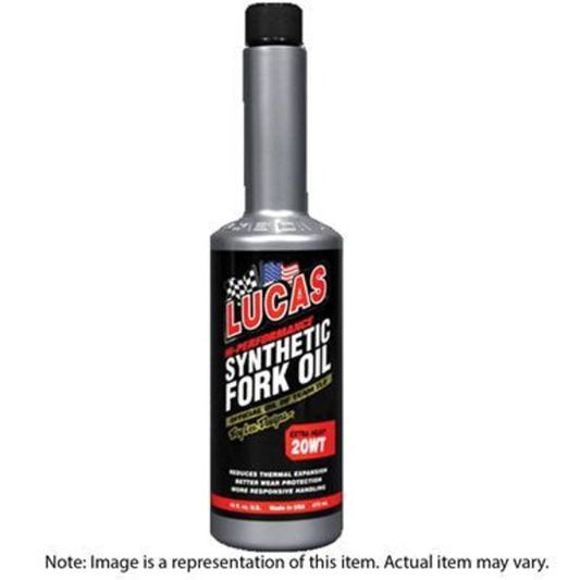 Lucas Oils LUS-10772 Synthetic Fork Oil 10 WT 1 16 Ounce