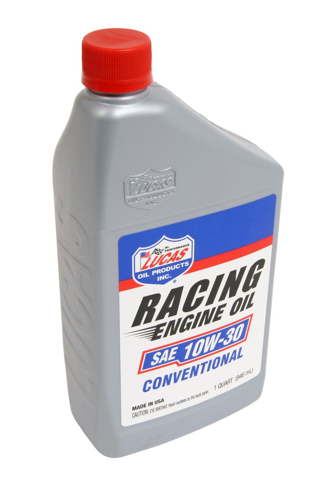Lucas Oils LUS-11016 SAE 10W-30 Racing Motor Oil 1 Quart