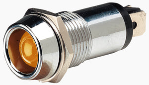 Rocket ACX62090BL Chrome Led Dash Light Amber Led 12V