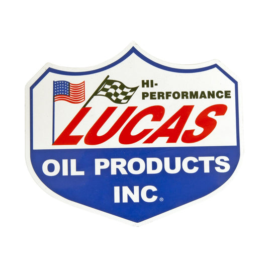 Lucas LUS-72507 Vinyl Decal Sticker Hi-Performance Oil Products