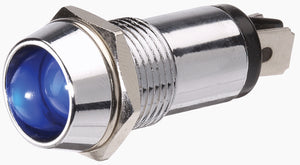 Rocket ACX62093BL Chrome Led Dash Light Blue Led 12V