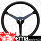 Lime Works LWD3SP15 15" Sprint Steering Wheel 3-Spoke Leather Wrapped w/ No Holes