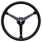 Lime Works LWD3SP15 15" Sprint Steering Wheel 3-Spoke Leather Wrapped w/ No Holes