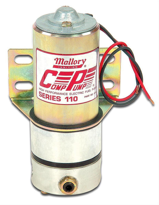 Mallory Ignition MA-4110 Mallory Universal Pro Comp 110 Series Fuel Pump 110 Gph @ 7 Psi