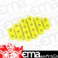 Mallory Ignition MA29100 Mallory Wire Separator Set 7-9mm Yellow 2X4 Hole 2X3 Hole 2X2 Hole