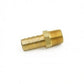 Mallory Ignition MA3131 Mallory Brass Hose Fitting 3/8" Npt To 1/2" Hose Barb