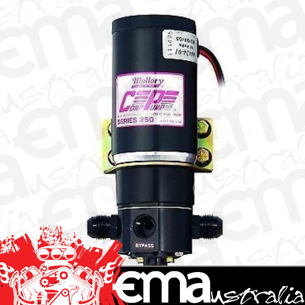 Mallory Ignition MA5250 Mallory 250 Series Competition Fuel Pump 250 Gph @ 18 Psi