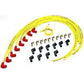 Mallory Ignition MA772 Mallory Mallory Universal 4 Cyl 8mm Ignition Lead Set suit STD Or Hei Ign