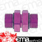 Magnafuel MAG-MP-3028 -10 Orb To -8 Orb Coupler Fitting Alloy Purple