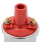 Mallory Ignition MAL29219 Mallory Canister Style Coil Chrome Red Top