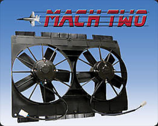 Maradyne MARmm22KT Mach 2 Dual Electric 11" Radiator Fans