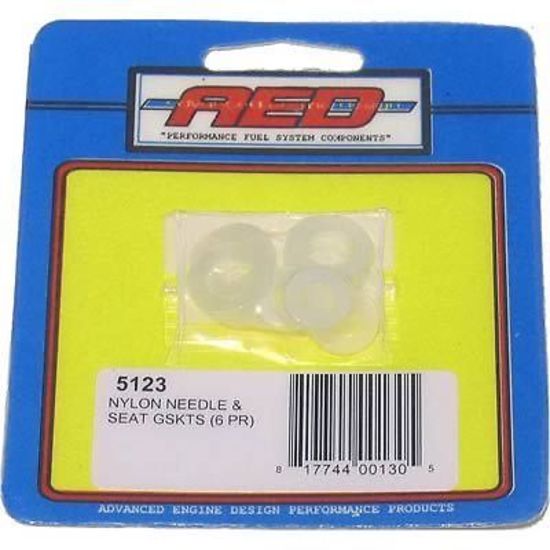 AED Performance AED5123 Needle & Seat Gasket Set Top & Bottom Pack Of 12