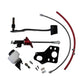 McLeOD Clutch MC1434002 McleOD Chev Direct Fit Hydraulic Conversion Kit Adjustable Cast Aluminum Black