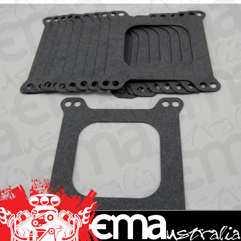AED AED5850 Carburetor Base Gasket 4-Bbl Square Bore Open Centre (Pack of 10)
