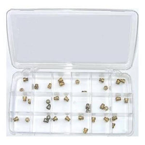 AED AED6000 Carburetor Jet Box Jet Range 64-81 - 1/4-32" Brass