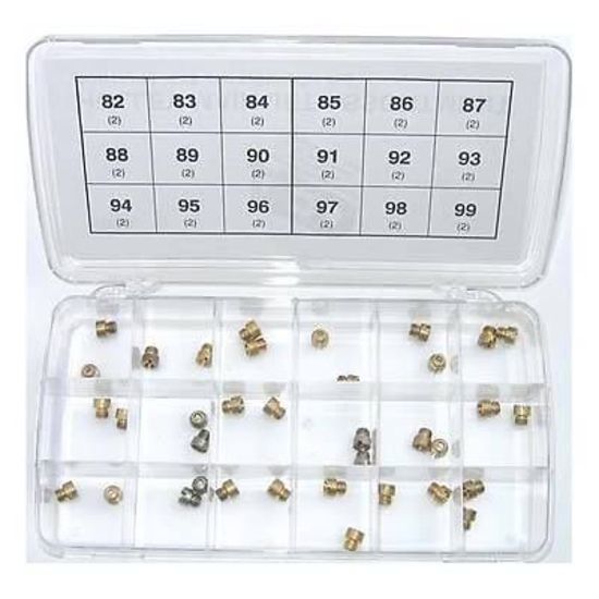 AED AED6010 Carburetor Jet Box Jet Range 82-99 - 1/4-32" Brass