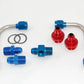 AED AED60942 Hard S/Steel Fuel Line Kit Holley 4150/4150HP -6 An Mallory Reg