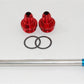 AED AED60946 Hard Stainless Steel Fuel Line Kit Holley 4160 -6 An Inlet
