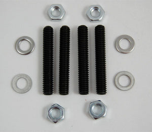 AED AED6120 Universal Carburetor Stud Kit 5/16-18/24" x 2" Long 4 Pack