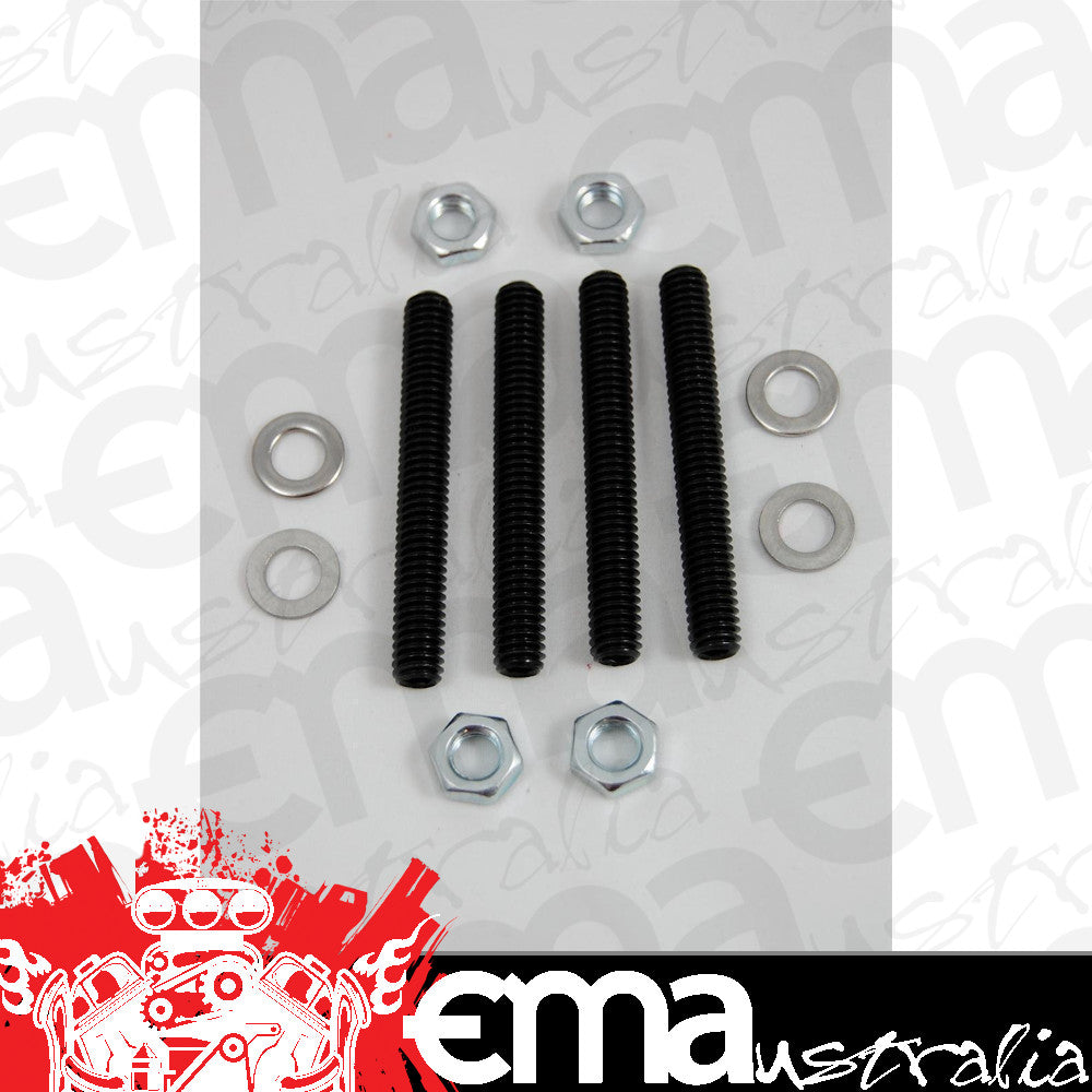 AED AED6125 Universal Carburetor Stud Kit 5/16-18/24" x 2-1/2" Long 4 Pack