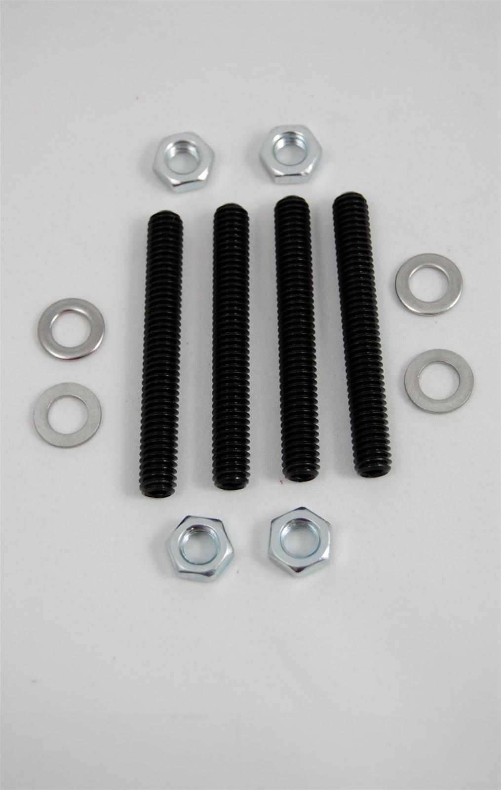 AED AED6125 Universal Carburetor Stud Kit 5/16-18/24" x 2-1/2" Long 4 Pack