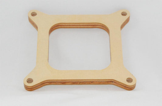 AED Performance AED6150 1/2" Birchwood Carburetor Spacer Kit 4Bbl Square Bore Open Centre