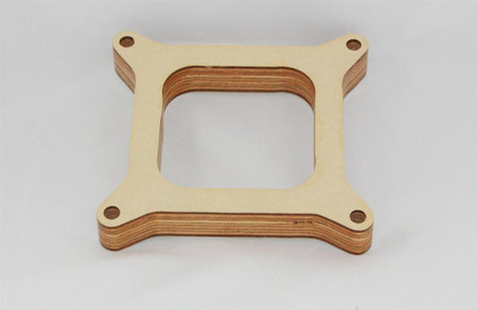 AED Performance AED6170 1" Birchwood Carburetor Spacer Kit 4Bbl Square Bore Open Centre