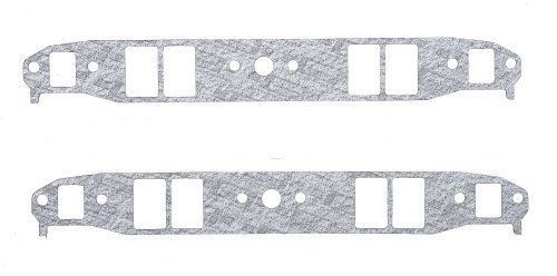 Suit Chevy small block Gen I 262-400 C.I.D. V8 1955-91 Intake Manifold Gaskets Chev Sb 1.25"W X 2.00"H Mr Gasket MG-1