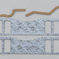 Suit Chevy small block Gen I 262-400 C.I.D. V8 1955-91 Intake Manifold Gasket Set Chev Sb 1.31" X 2.31" Mr Gasket MG113