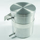 Mr Gasket MG1350 Aluminium Fuel Cool Can 5-3/8" X 6-1/4" - Brushed Finished