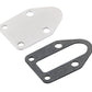 Mr Gasket MG1515 Chrome Fuel Pump Block Off Plate & Gasket Suit Chev Sb V8