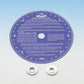 Mr Gasket MG1570 7" Degree Wheel Blue