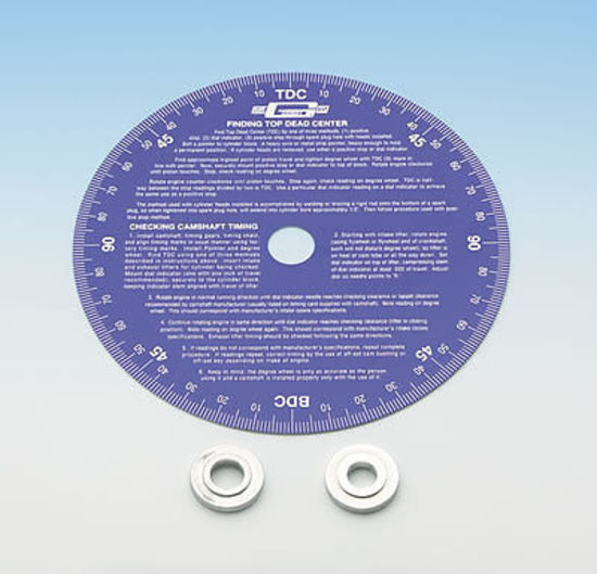 Mr Gasket MG1570 7" Degree Wheel Blue