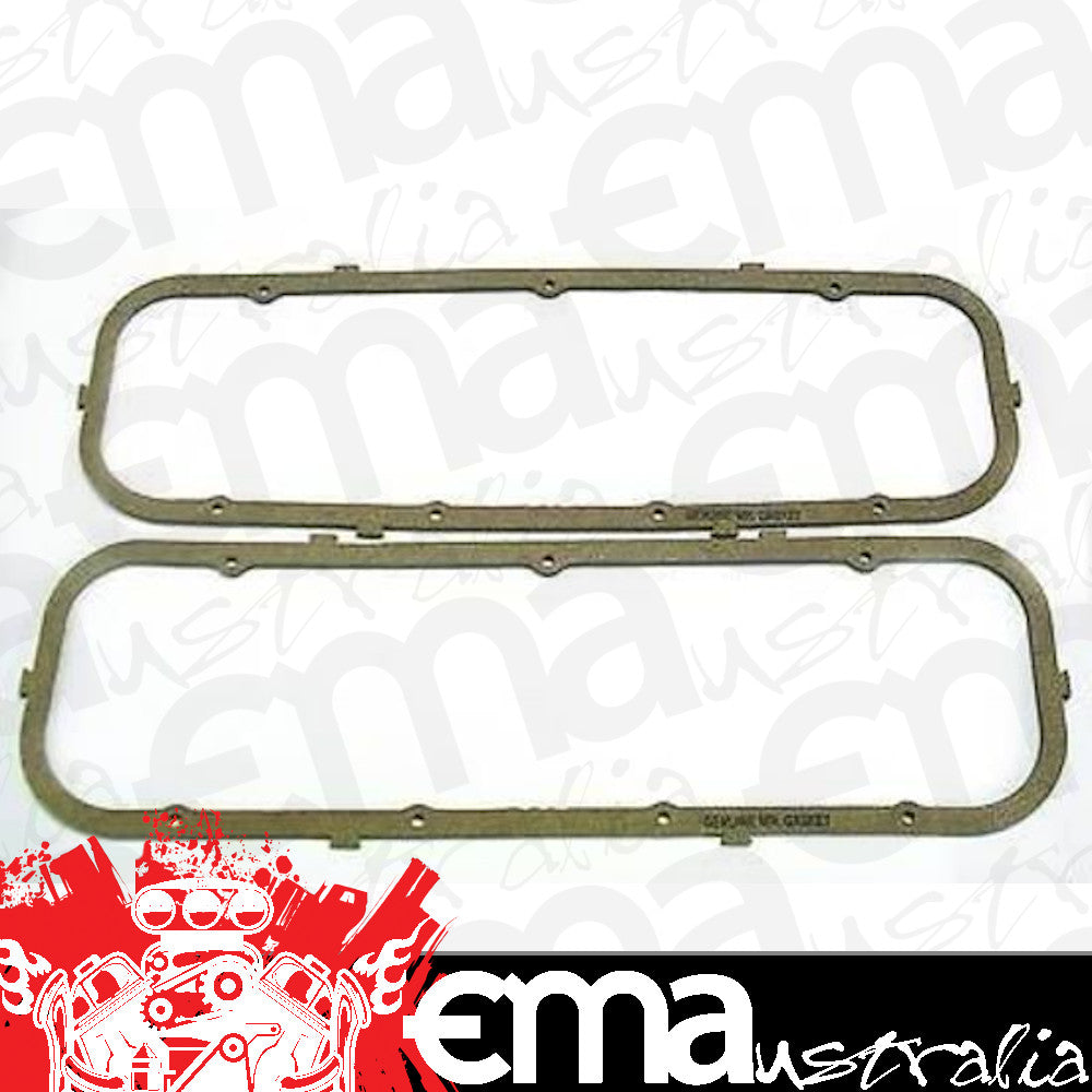 Mr Gasket MG177 Cork/Rubber Valve Cover Gasket Set Suit Chev Bb V8 1965-90