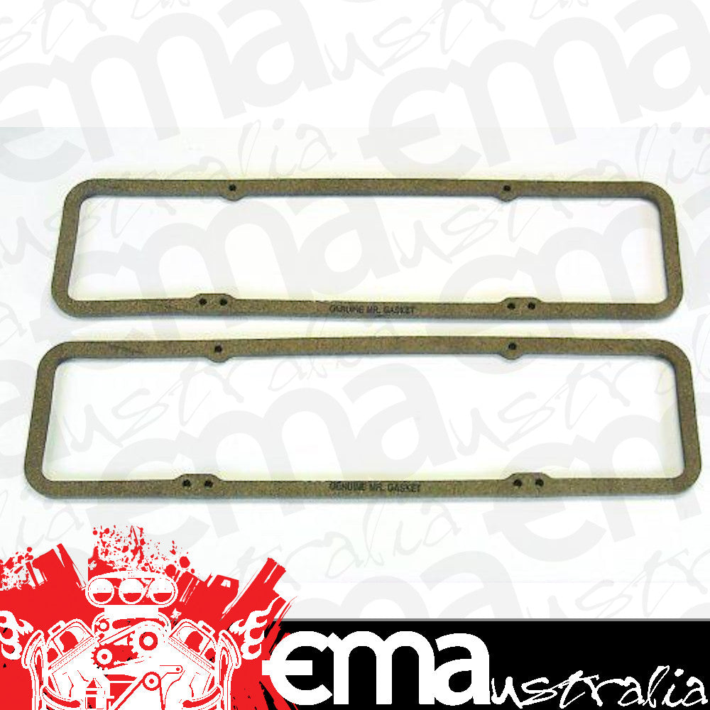 Mr Gasket MG179 Cork/Rubber Valve Cover Gasket Set Chev Sb 265-400