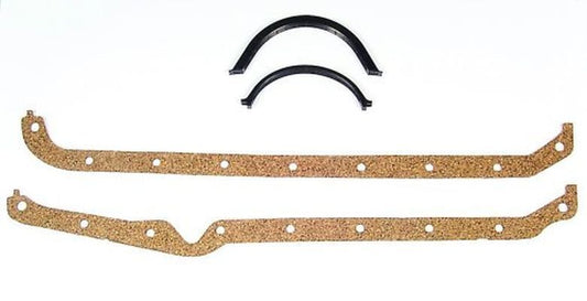Chev Small Block Gen I 262-400 C.I.D. 1975-79 Gasket Material: Cork/Rubber Sb Oil Pan 2 Pce Seal Mr Gasket MG189