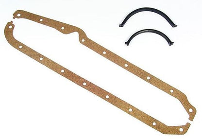 Chev Small Block Gen I 265-400 C.I.D. 1970-74 Gasket Material: Cork/Rubber Sb Oil Pan 2 Piece Seal Mr Gasket MG190