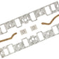 Mr Gasket MG203 289-302W Intake Gasket Set< /B> (Ford)