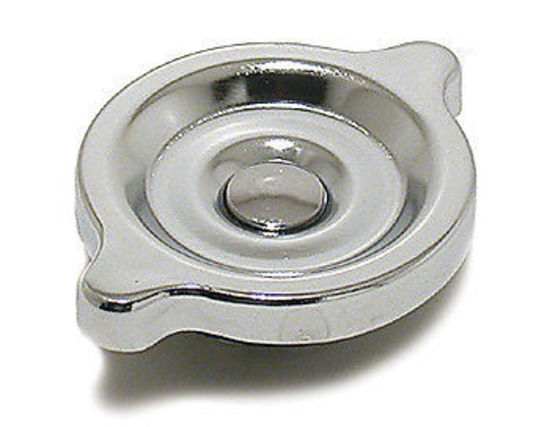 Mr Gasket MG2062 Chrome Plated Steel Twist-Onoil Filler Cap