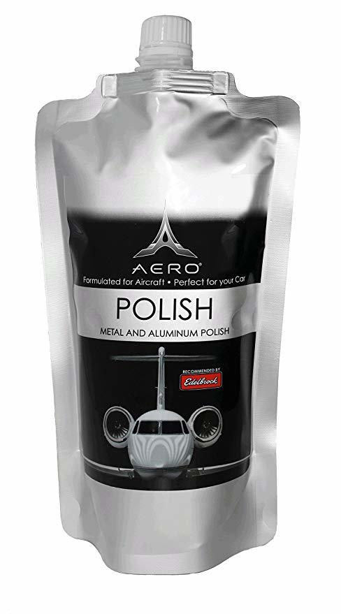 AERO International AERO5657 Aluminium & Metal Polish 16 Oz Bottle