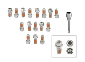 Mr Gasket MG2231 Headlock Locking Header Bolts - 3/8-16 X 3/4 Inch (Set Of 16)