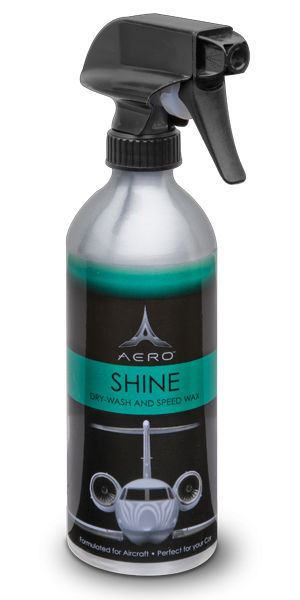AERO International AERO5664 Shine Speed Wax & Dry Wash Protectant 16 Oz Bottle