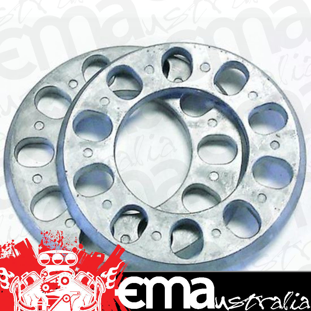 Mr Gasket MG2370 Die Cast Aluminium Wheel Spacer, 7/32" Thick (5 X 4.5" To 5.0" Bolt Circle)