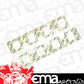 Mr Gasket MG258 Exhaust Gasket Set Stock Port Suit Ford 302 Boss & 351C 1969-74