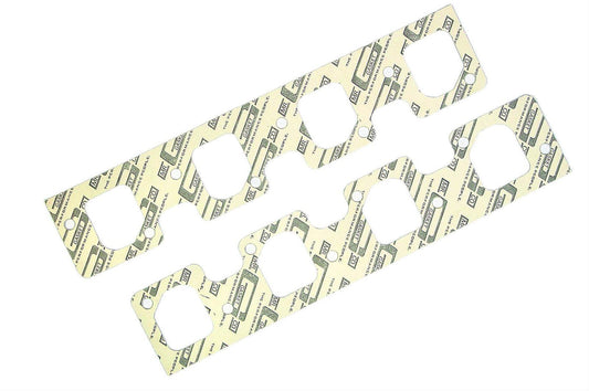 Ford 302 Boss & 351C 1969-74 Exhaust Gasket Set Stock Port Suit Mr Gasket MG258