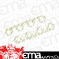 Mr Gasket MG259 Performance Exhaust Gasket (Big Block Ford 429-460, High Temp Material)