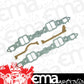 Mr Gasket MG306 Performance Intake Gasket 2 Bbl Stock Port 1.05"W X 2.07"H, 1/16" Thick (Suit Chrysler 273-318 1966-89)