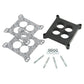Mr Gasket MG3404 1" Carburetor Spacer Kit Phenolic 4 Hole Square Bore