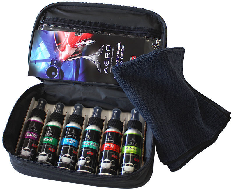 AERO International AERO5756 Mini 6 Pack Car Cleaner Traveler Kit