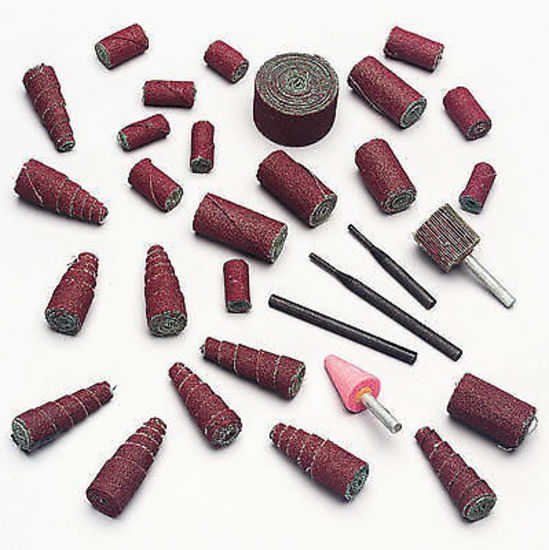Mr Gasket MG4362 Deluxe Engine Port Polishing Kit 36 Pieces